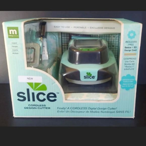 slice Other - Slice Cordless Digital Design Cutter Includes Basics SD Design Card New In Box